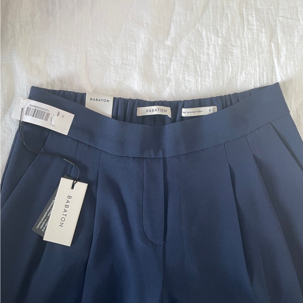 NWT Babaton Cohen Pants in Indigo - Picture 7 of 10